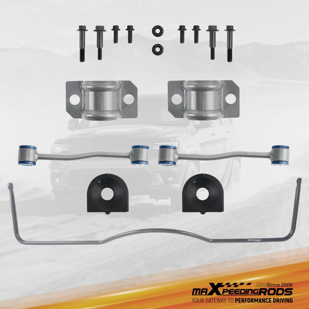 Rear Sway Bar Kit compatible for Jeep Grand Cherokee WJ 1999-2004 w/ LinksPoly Bushings