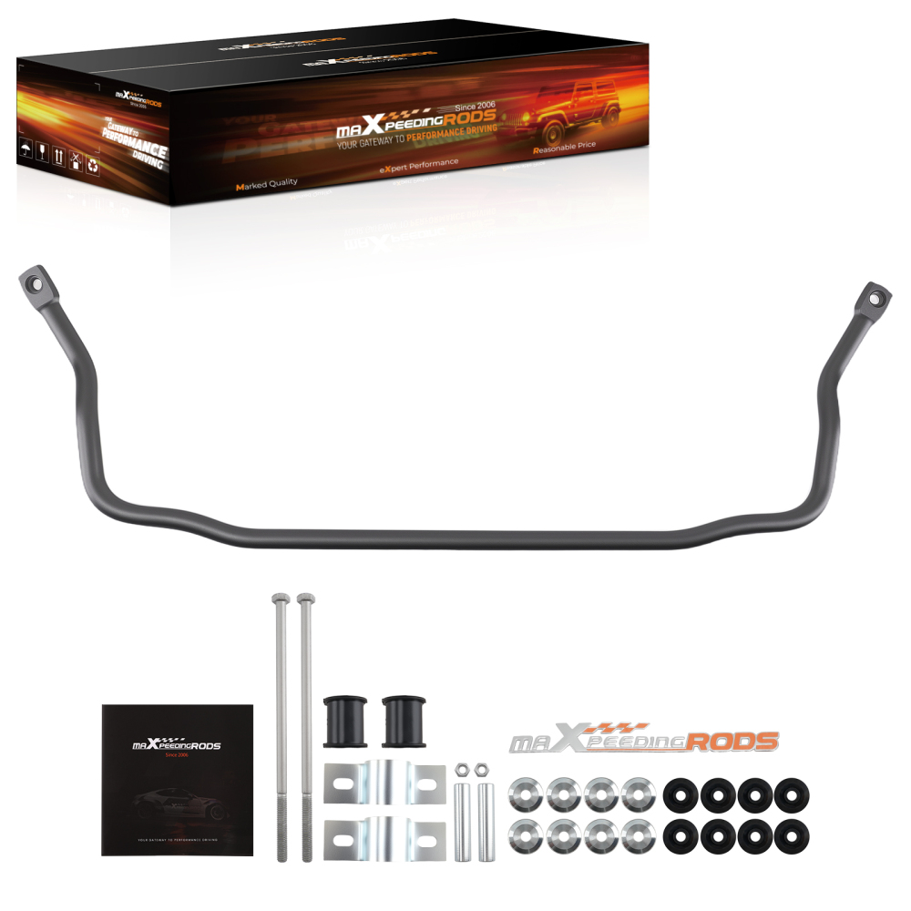 Front Sway Bar w/ Links Kit For 1964-1972 compatible for Chevy Chevelle Cutlass 442 compatible for GTO A-Body
