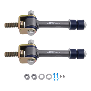 0-2 Lift Front Sway Bar End Links compatible for GMC Sierra Silverado 1500/2500/3500 HD
