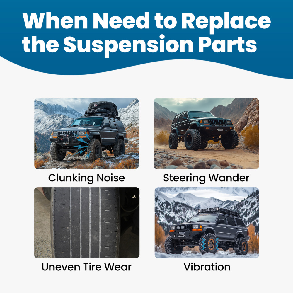 Rear Sway Bar Kit compatible for Jeep Grand Cherokee 1999-2004