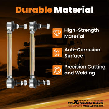 Front Adjustable Drop Link Kit compatible for BMW 3 Series E90 / E91 / E92 / E93 Heavy