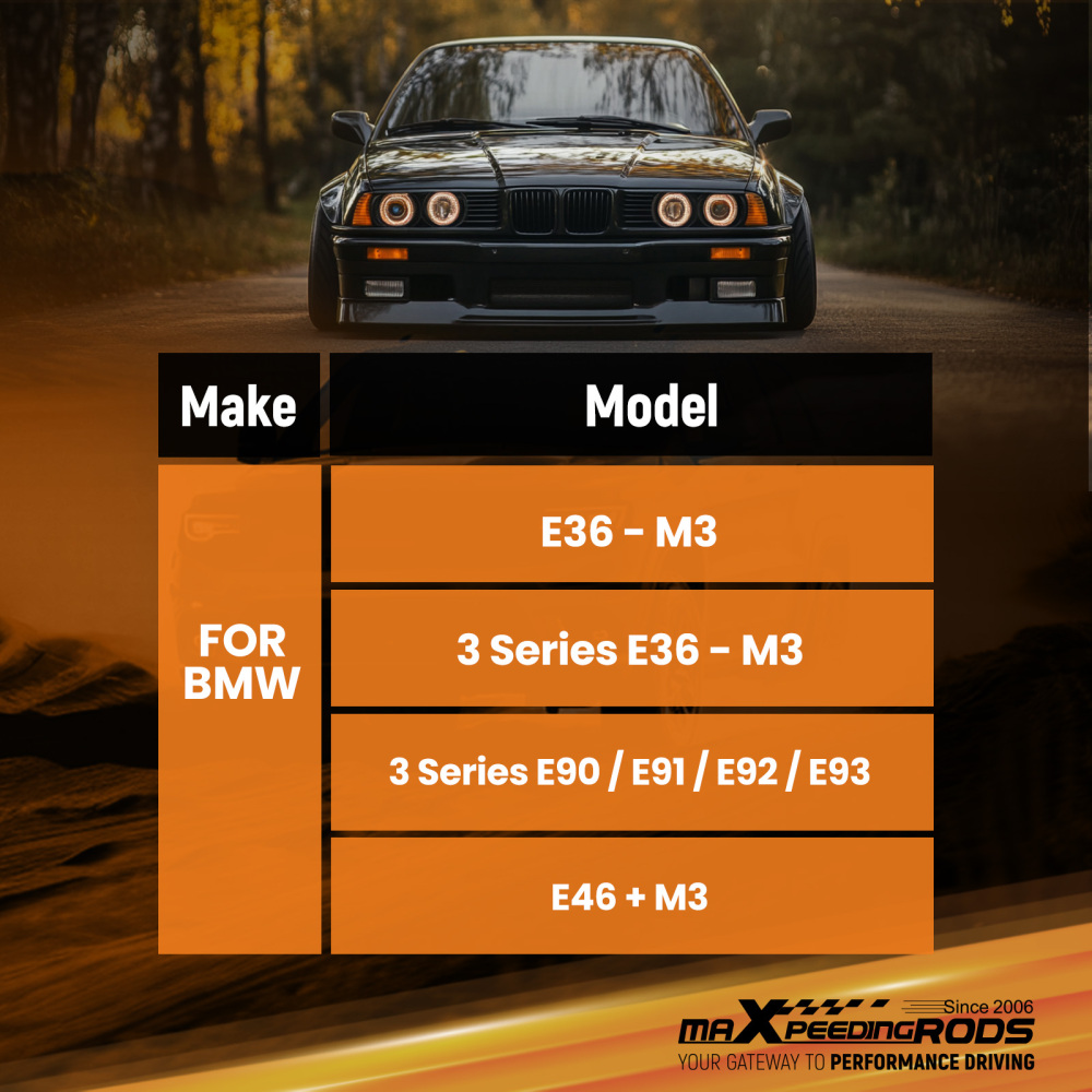 Front Adjustable Drop Link Kit compatible for BMW 3 Series E90 / E91 / E92 / E93 Heavy