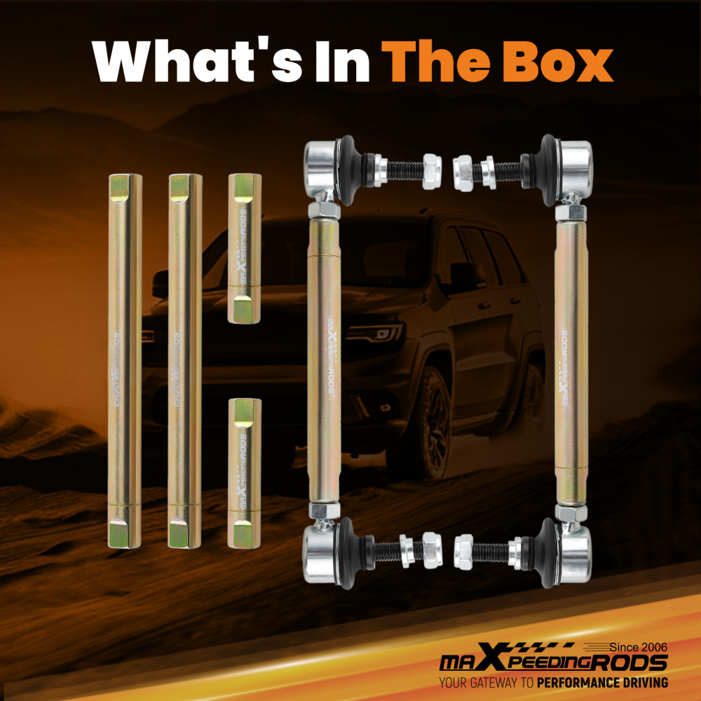 Front Adjustable Drop Link Kit compatible for BMW 3 Series E90 / E91 / E92 / E93 Heavy