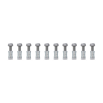 4x Heavy Duty Extended Sway Bar Link compatible for Nissan Patrol GU Y61 2 inch lift 4