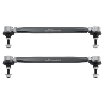 Pair Adjustable Front Sway Bar End Link 280-330mm compatible for Honda Civic 2016 2017-2019