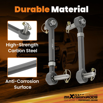 BARRE STABILISATRICE AVANT compatible pour JEEP WRANGLER JK 2007-2018