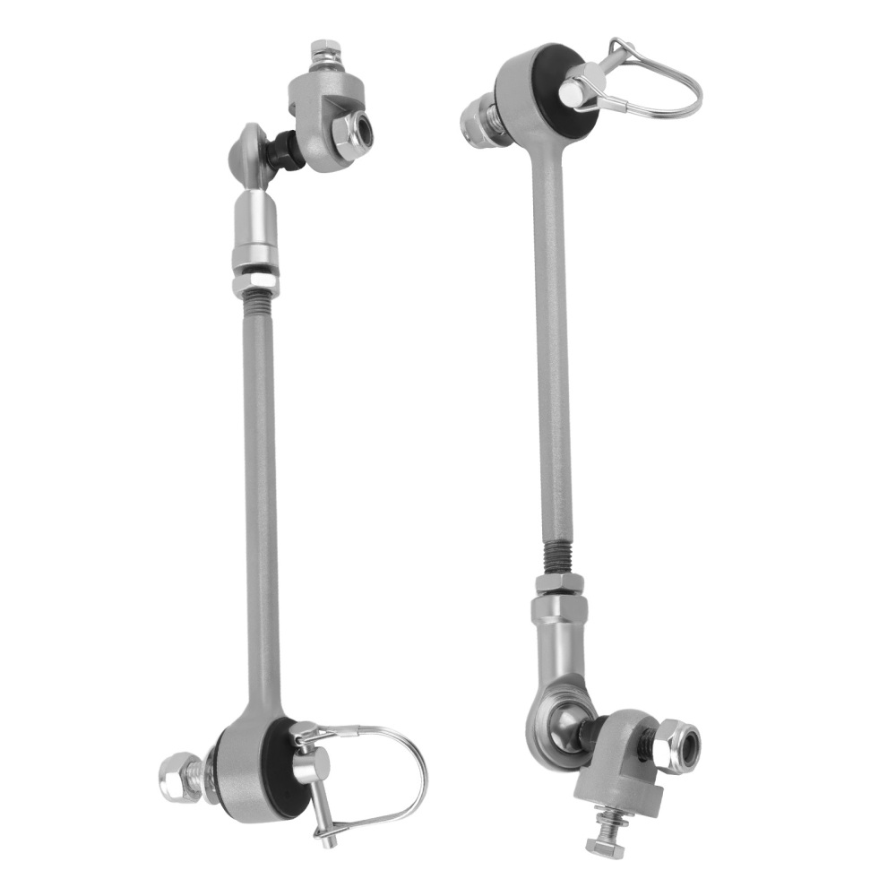 Quick Disconnect Front Sway Bar Links compatible for Jeep Cherokee XJ w/4-6 inch 84-2001