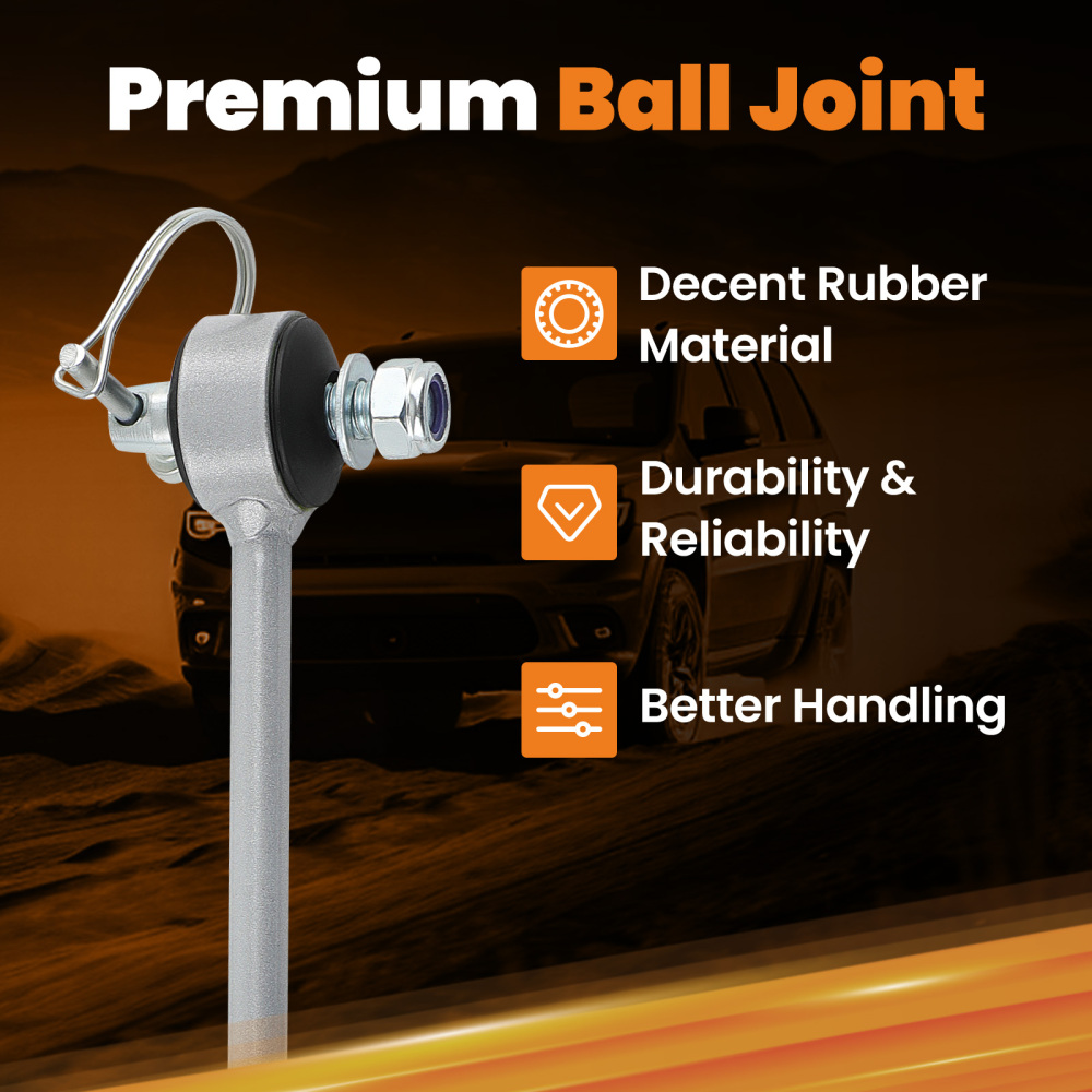 QUICK DISCONNECT SWAY BAR END LINKS compatible for JEEP CHEROKEE XJ W/3.5-6 INCH 84-2001