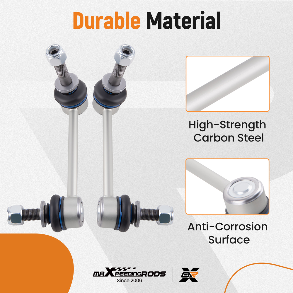 Front Sway Bar End Links Kit For 2007-2014 compatible for Toyota FJ Cruiser 2003-2022 compatible for 4Runner