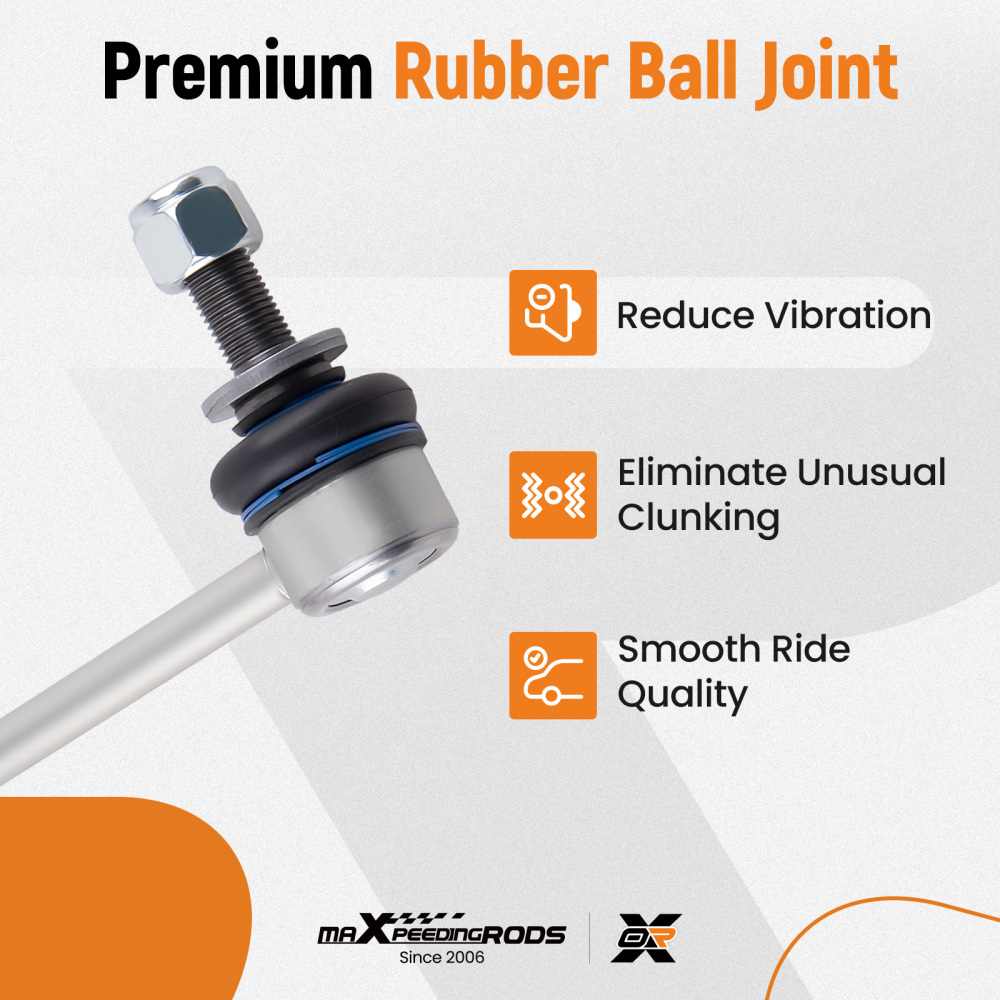 Front Sway Bar End Links Kit For 2007-2014 compatible for Toyota FJ Cruiser 2003-2022 compatible for 4Runner