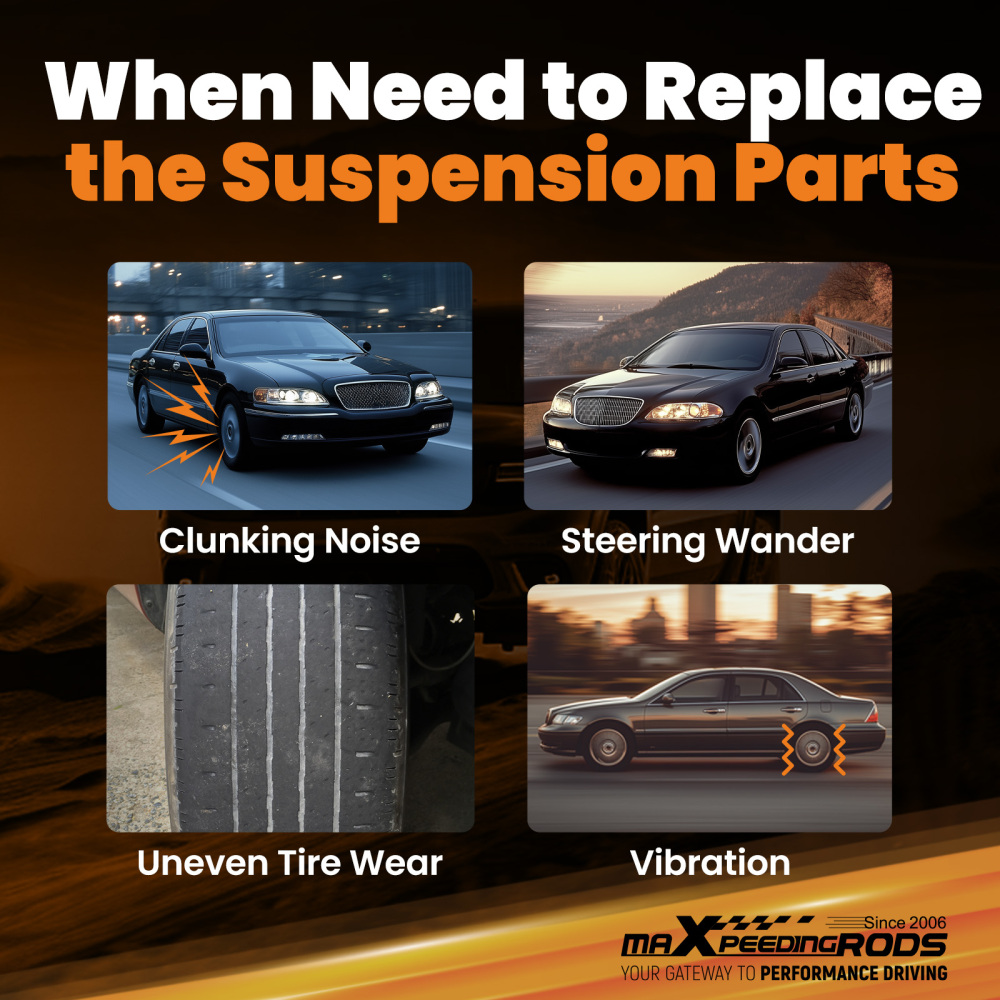 Compatible for Lincoln LS 2000-2006 Rear Torque Tie Rod Ends Sway Bar End Links Left Right