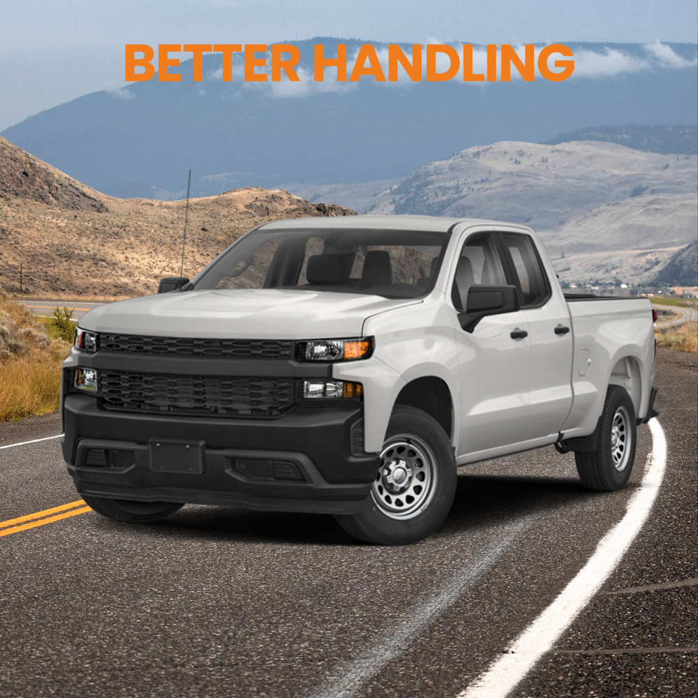 6 collegamenti di estremità della barra antirollio di ricambio per kit di sollevamento perChevy compatibile per Silverado 1500 compatibile per GMC Sierra