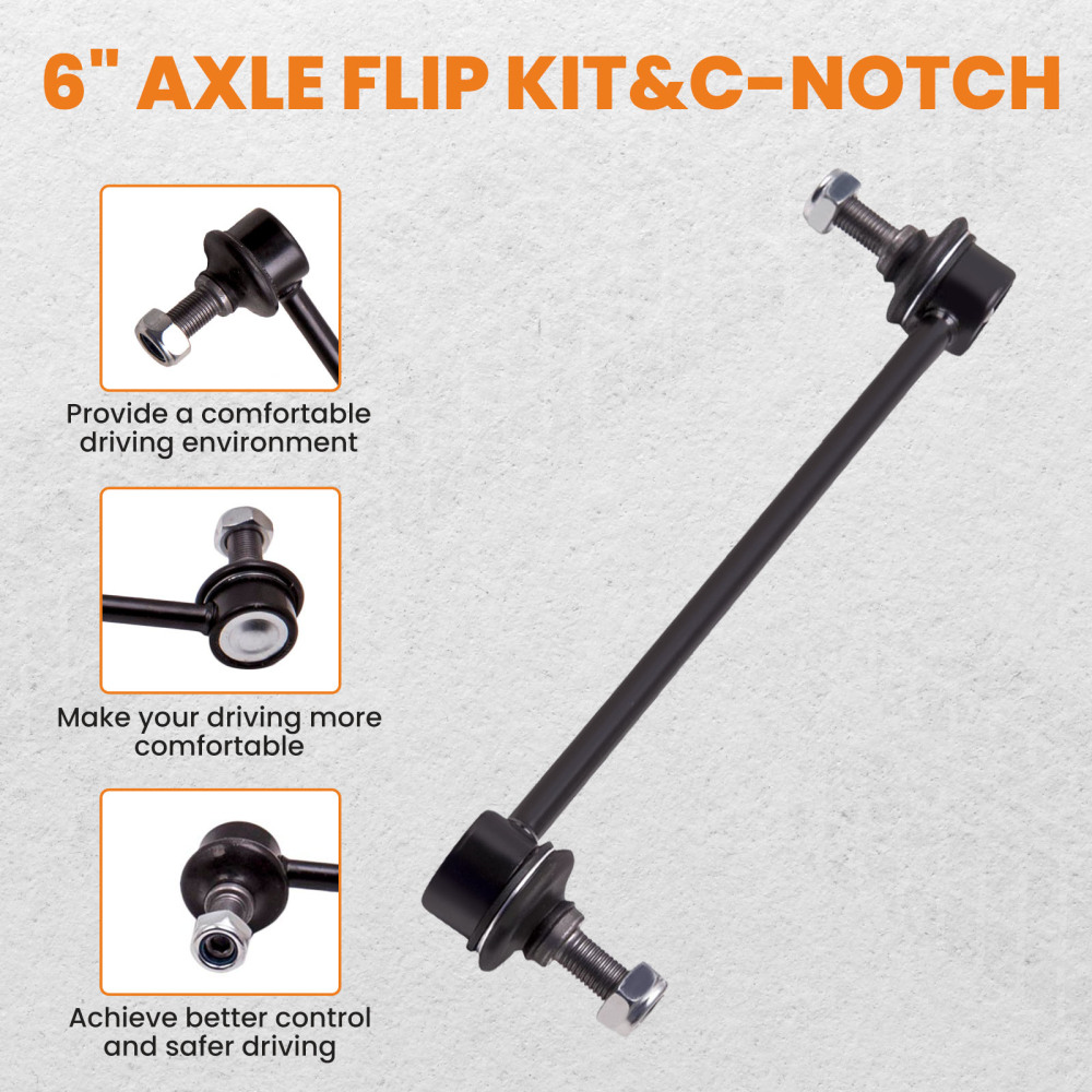 2 Front + 2 Rear Sway Bar Link compatible for Lexus ES300 RX300 compatible for Toyota Avalon compatible for Camry New