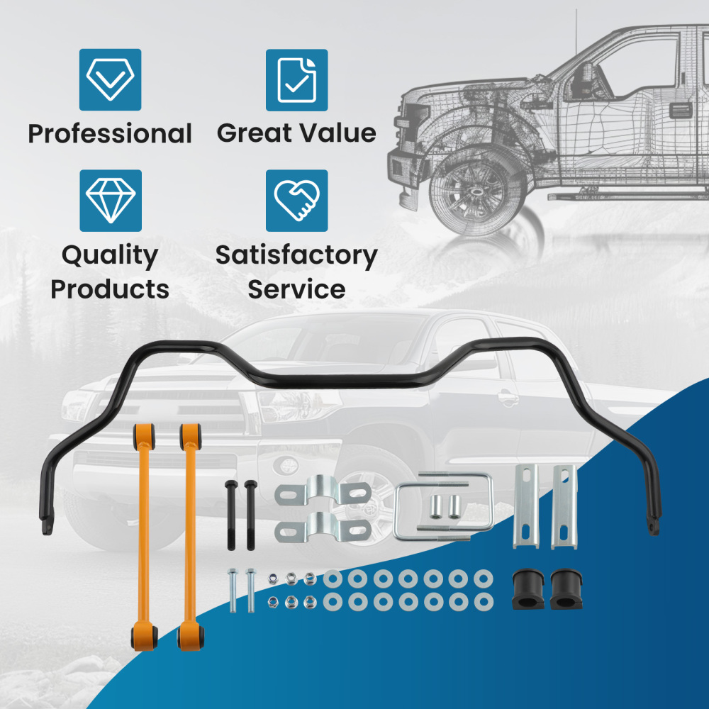 Rear sway bar kit compatible for toyota tundra sr5 sr 2007-2019 ptr11-34070