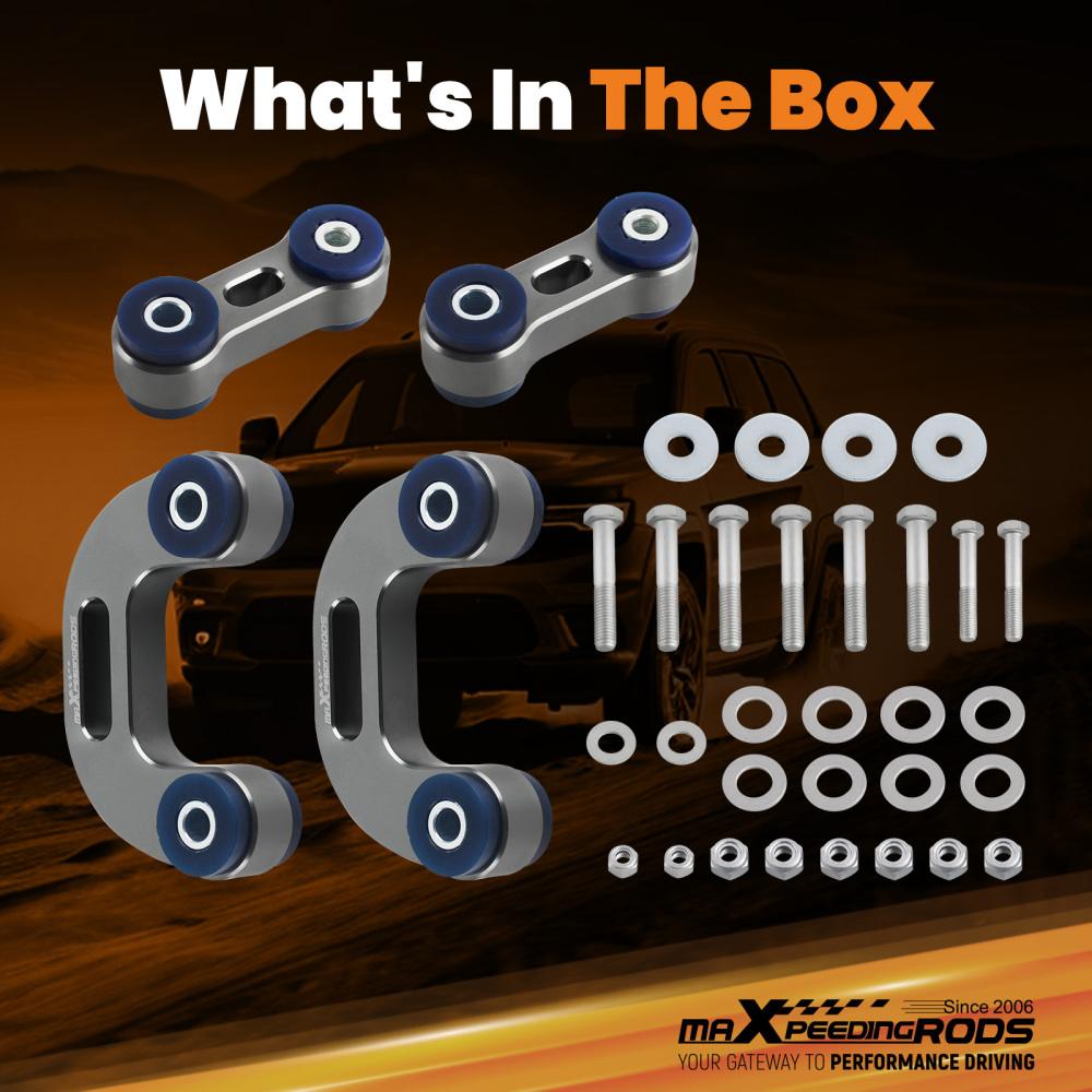 Sway Bar End Links Kit Front and Rear compatible for Subaru Impreza WAGON 1993-2007