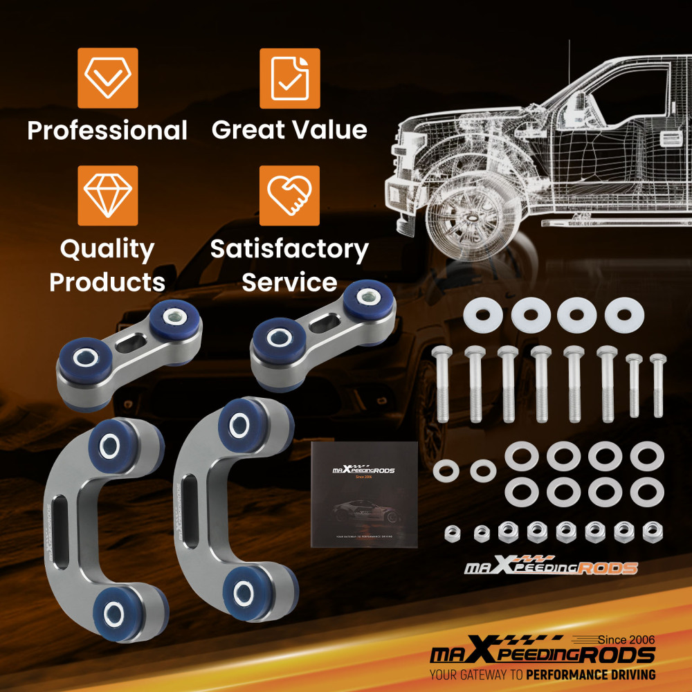 Sway Bar End Links Kit FrontRear compatible for Subaru Impreza WRX WAGON 93-06 07 new