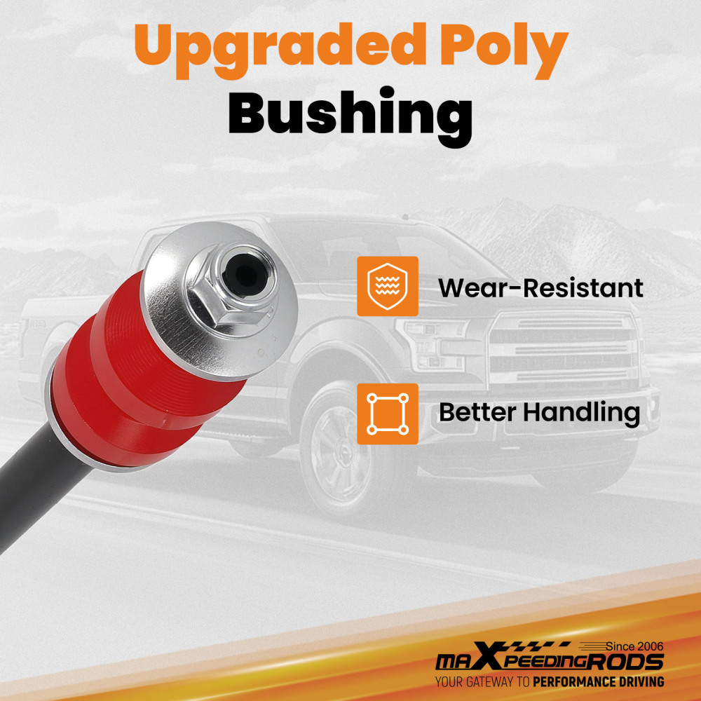 Front 3 Lift Sway Bar Link Poly Bushing for Avalanche 1500 4WD 2002-2006 284mm