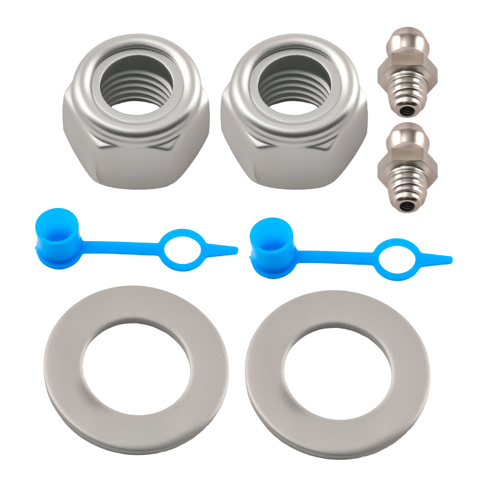2PC Front Sway Bar Links compatible for Silverado 2500HD 3500HD compatible for Sierra 7-9 Lift 2001-2019