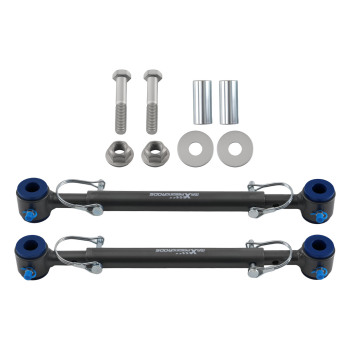 Front Sway Bar End Link compatible for Jeep Wrangler YJ 1987-1995 4-6 Lift Poly Bushing