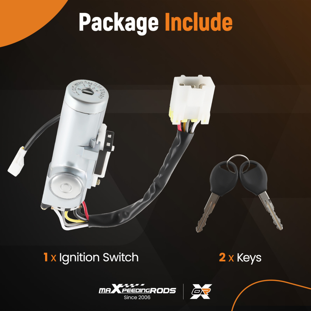 D8700-40U11 Ignition Lock Cylinder and Switch with 2Keys compatible for Nissan Maxima 95-99