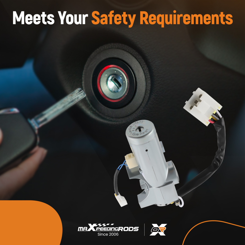 D8700-40U11 Ignition Lock Cylinder and Switch with 2Keys compatible for Nissan Maxima 95-99