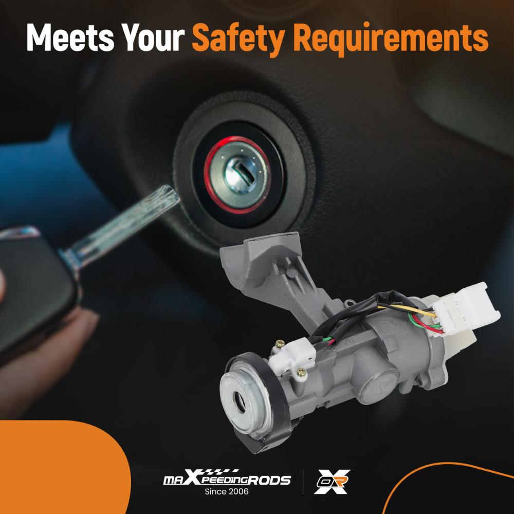 New Ignition Lock Cylinder Switch Assembly W/ Key compatible for Kia Spectra 2.0l 04-09