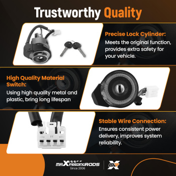 Ignition Lock Cylinder Assembly Switch 81900-2KA30 For Soul 10-13