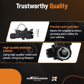 Ignition Lock Cylinder Housing 989-019 compatible for Ford Escape Focus compatible for Mazda Tribute 08-11