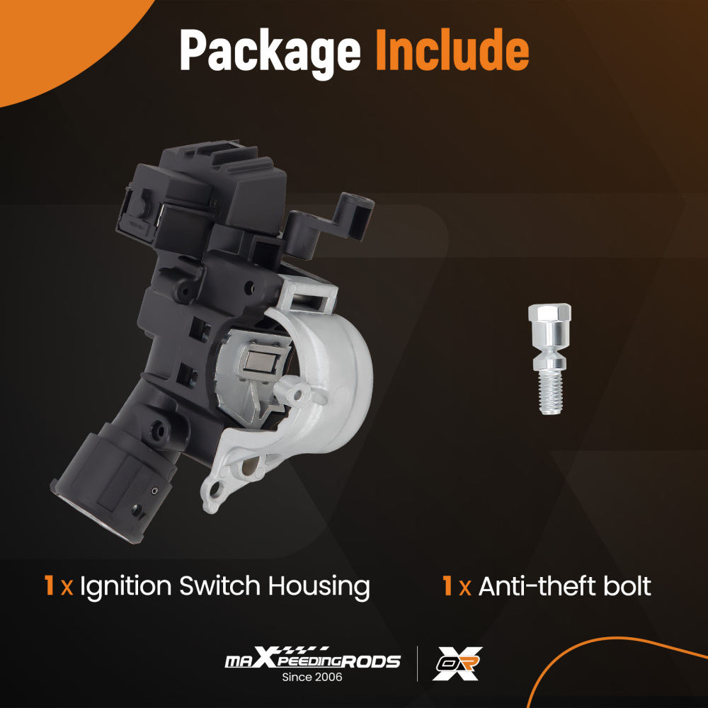 Ignition Lock Cylinder Housing 989-019 compatible for Ford Escape Focus compatible for Mazda Tribute 08-11