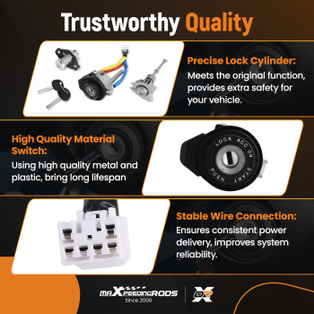 Full Door Lock Cylinder compatible for Hyundai Sonata 2009-14 Ignition Lock Cylinder