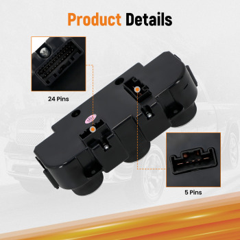 2 Plugs A/C Heater Climate Control Module compatible for Dodge RAM 1500 13-18 68105021AD