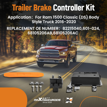 Trailer Brake Control Module compatible for Ram 1500 2500 3500 4500 5500 2016-2018 82215040