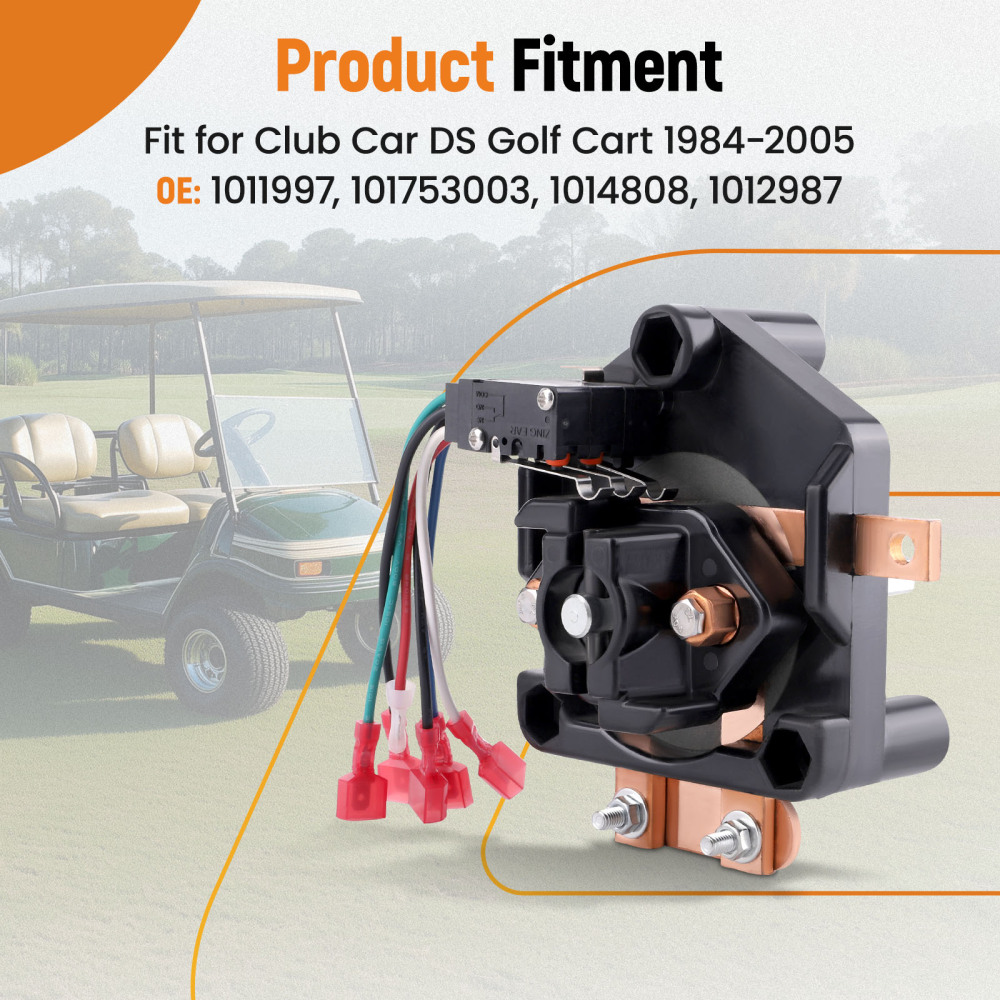 36V Forward and Reverse Switch w/ Handle For Club Car compatible for DS Golf Cart 84-05 1014808