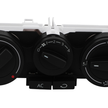 HVAC Climate Control Module Panel compatible for Volkswagen Golf GTI Jetta 1999-06 Plastic