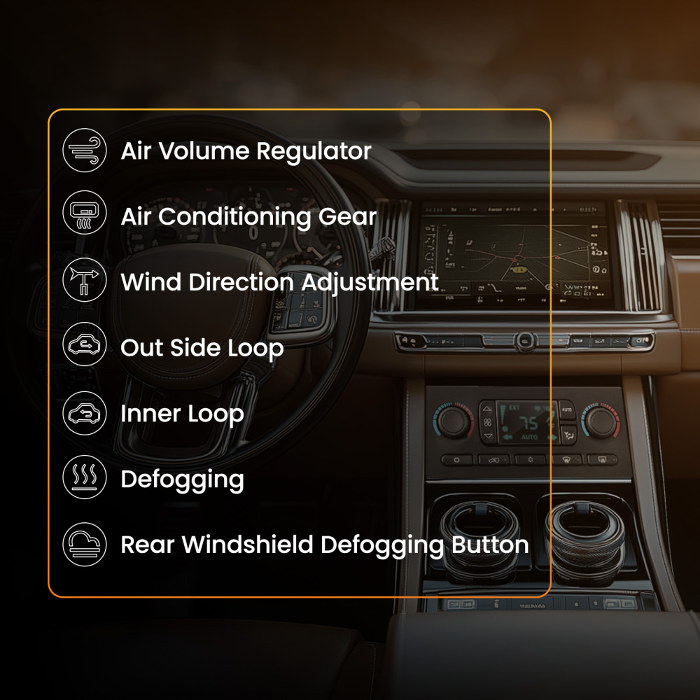 A/C Heater Climate Temperature Control Module Compatible for CADILLAC ESCALADE 2003-2004