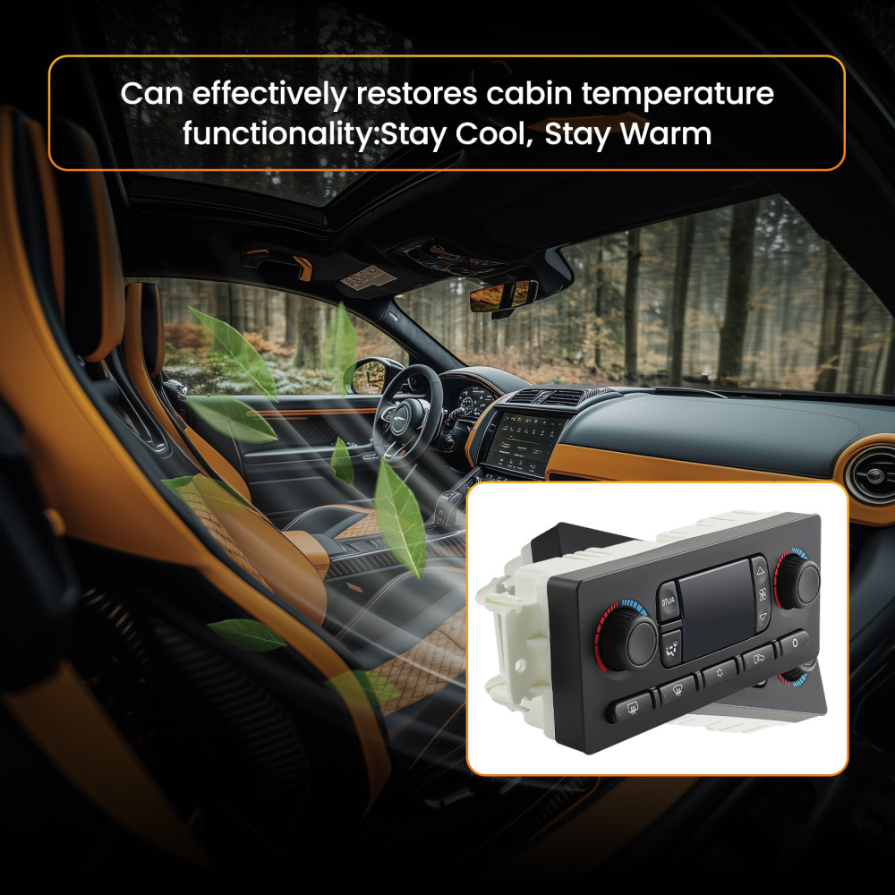 A/C Heater Climate Temperature Control Module Compatible for CADILLAC ESCALADE 2003-2004