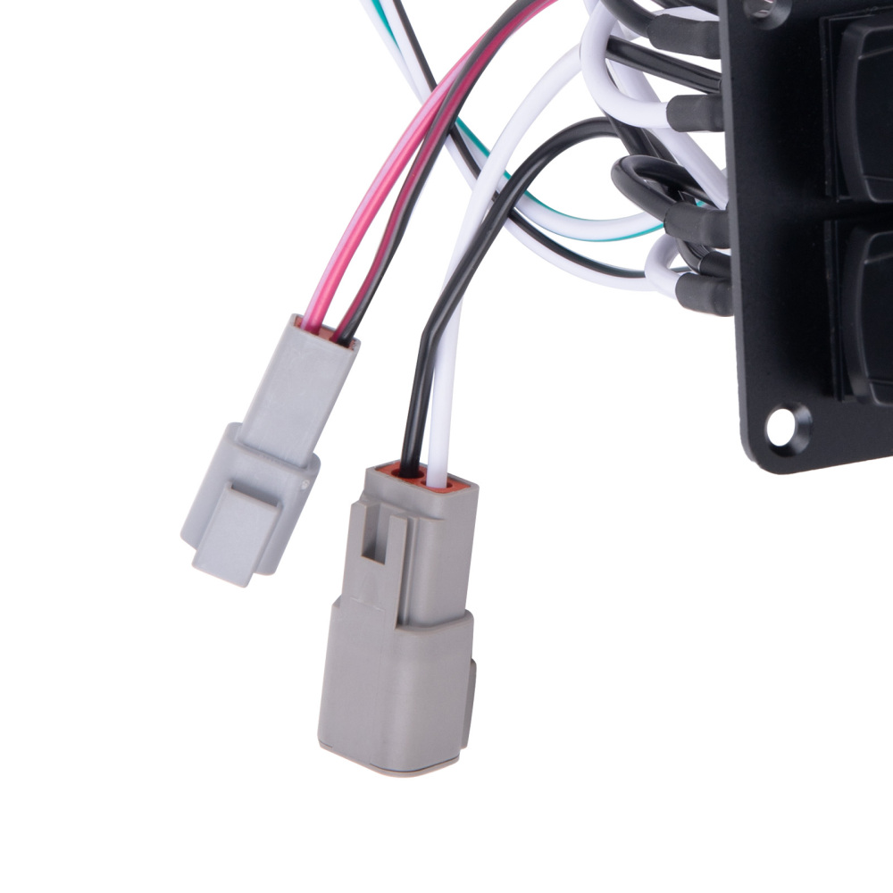 Double Rocker Trim Tab Control Switch Kit 10222-211D