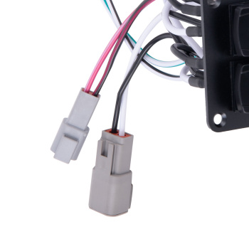 Double Rocker Trim Tab Control Switch Kit 10222-211D