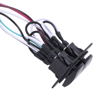 Double Rocker Trim Tab Control Switch Kit 10222-211D