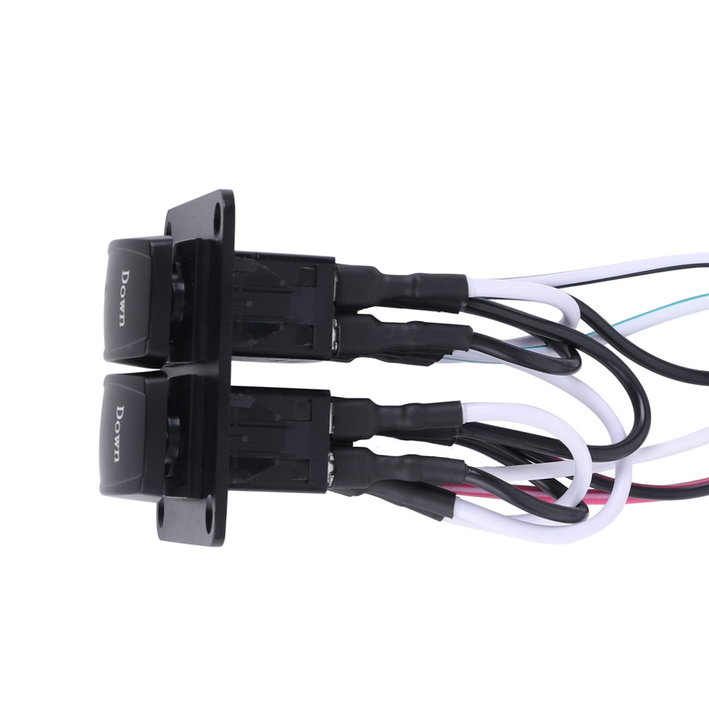 Double Rocker Trim Tab Control Switch Kit 10222-211D