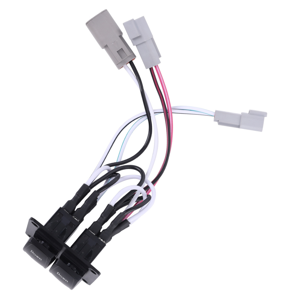 Double Rocker Trim Tab Control Switch Kit 10222-211D