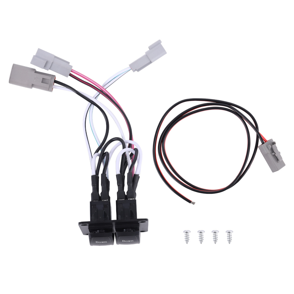 Double Rocker Trim Tab Control Switch Kit 10222-211D