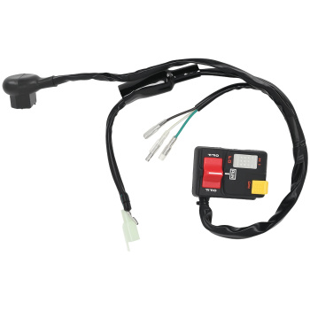 Left Handlebar On Off Switch Kill Stop Headlight compatible for Honda ATC200X A 1986-1987