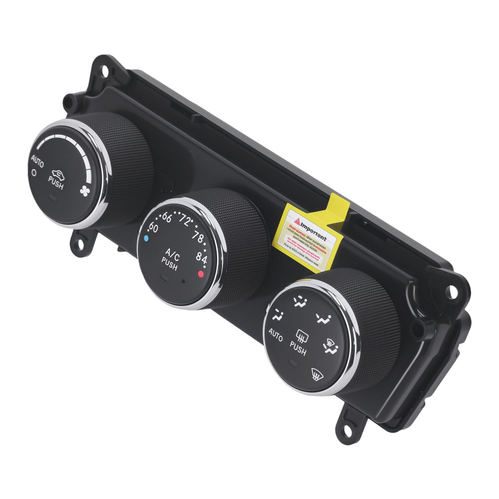 Compatible for AC Temperature Control Panel compatible for Jeep Wrangler 3.6L 2014-2018 68197437AB