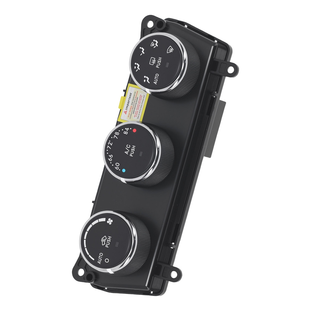 Compatible for AC Temperature Control Panel compatible for Jeep Wrangler 3.6L 2014-2018 68197437AB