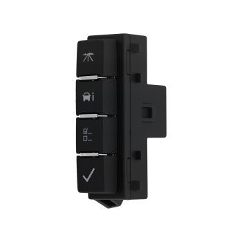 Driver Information Center Switch compatible for Silverado Sierra Van 2007-20 15947841 Black