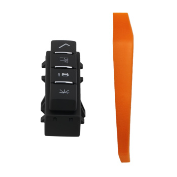 Driver Information Center Switch compatible for Silverado Sierra Van 2007-20 15947841 Black