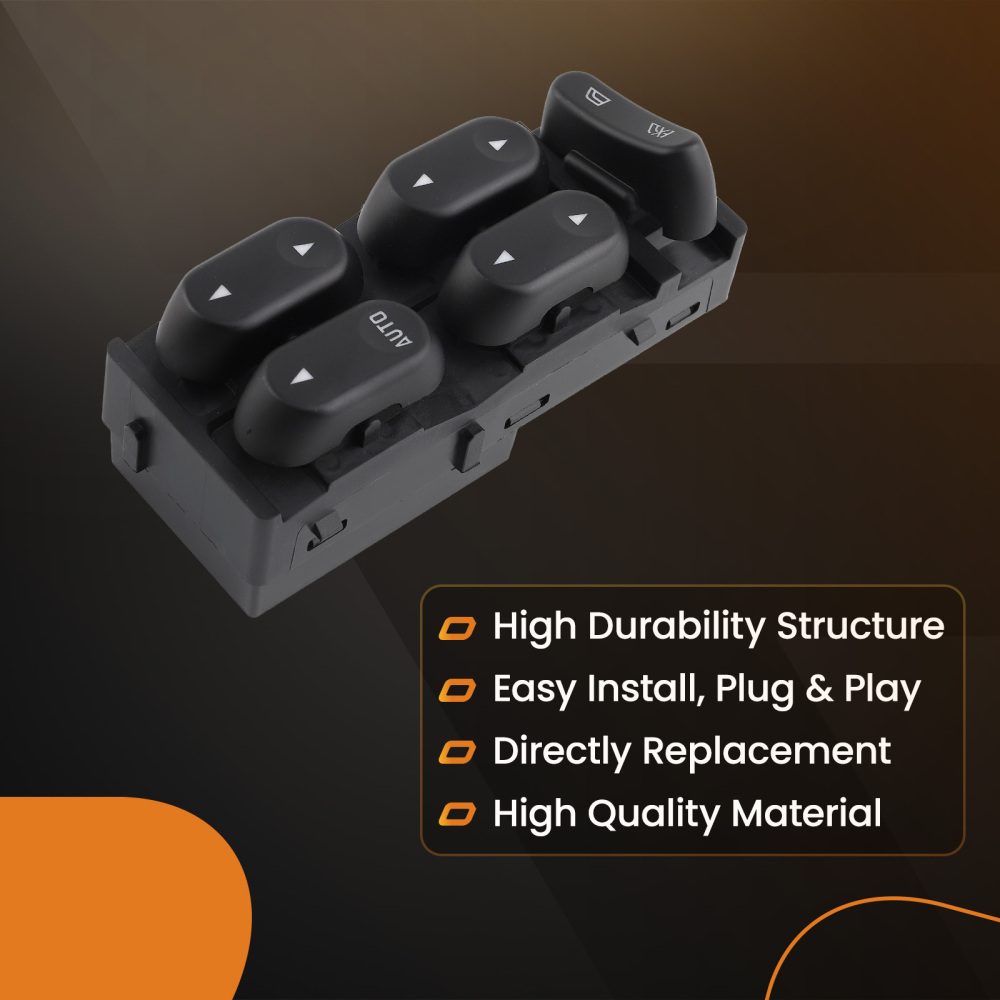 11 Pins Power Window Switch compatible for Ford F250 Super Duty 2002 2003 2004 1L2Z14529BA