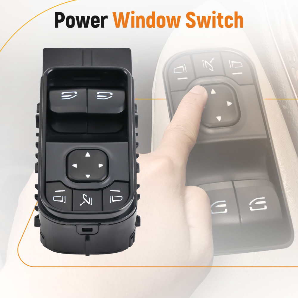 Master Window Control Switch compatible for Mercedes Sprinter 3500 XD 2018-2021 A9079059002