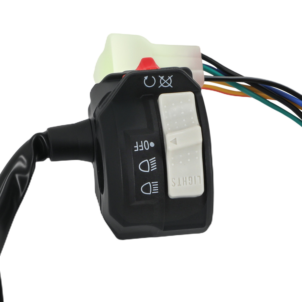 Left Handlebar Run Stop Switch Headlight compatible for Yamaha Banshee 350 YFZ350 2002-2006